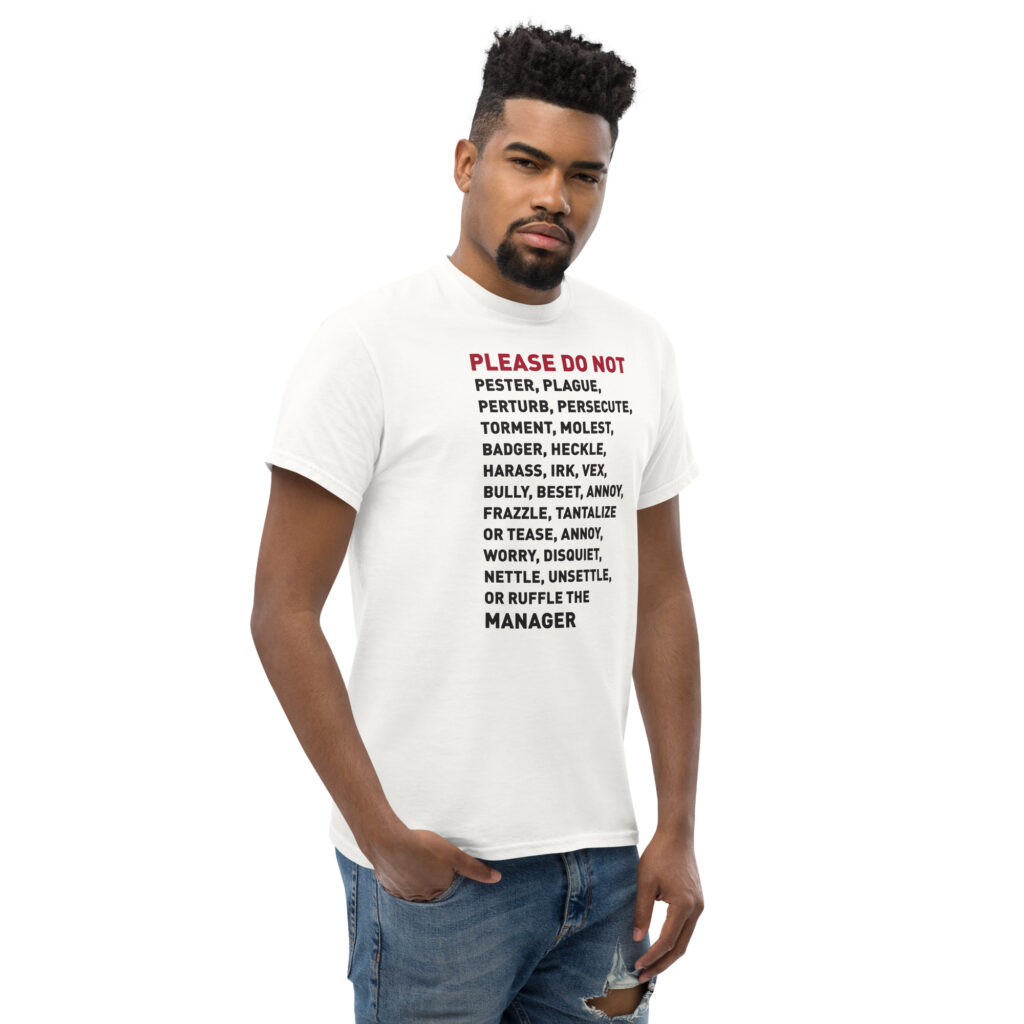 PDN Manager Unisex classic tee